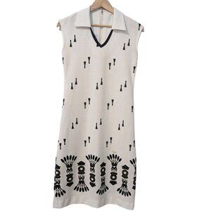 Vintage 60's Alfred Shaheen Hawaiian Dress Sheath Shift Tiki Tropical 1960’s